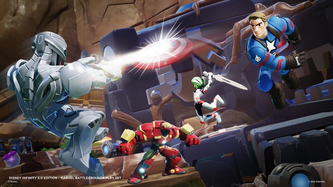 Tráiler de 'Disney Infinity: Marvel Battlegrounds'