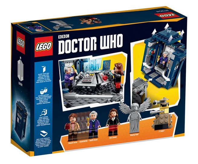 Primer vistazo al completo del set de LEGO de 'Doctor Who'