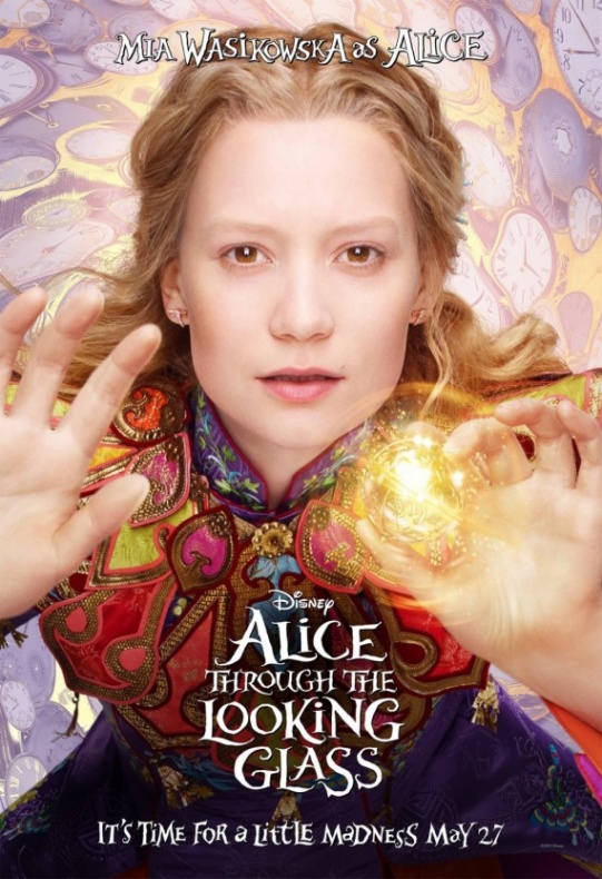 Nuevos carteles oficiales de 'Alicia a través del espejo' 4 Alicia poster 3