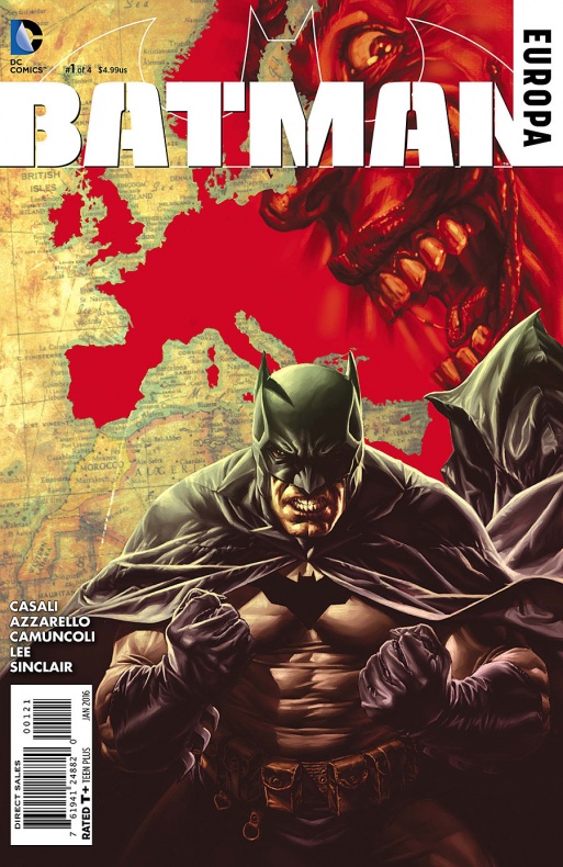 Batman Europa portada alternativa de Lee Bermejo