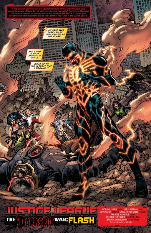 Primeras imágenes de 'Justice League: Darkseid War - The Flash' #1 2 Justice League: Darkseid War, The Flash