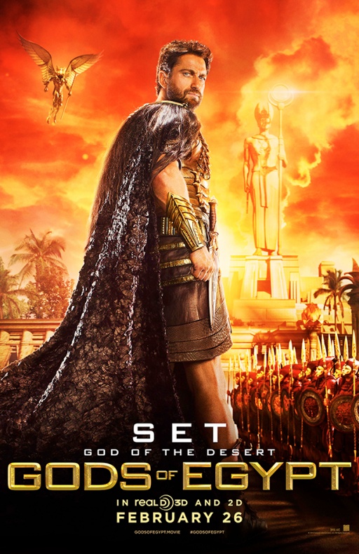 Gods of Egypt Gerard Butler como Set