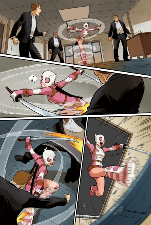 Primer vistazo al interior de 'Gwenpool Special #1'