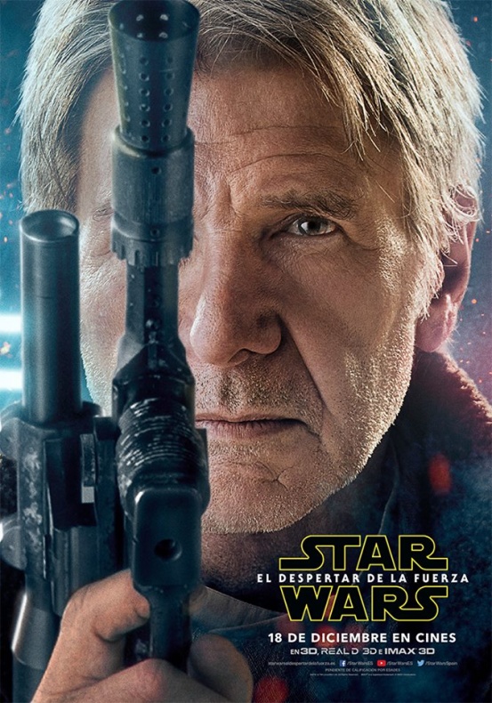 Pósters de personajes de 'Star Wars: El Despertar de la Fuerza'