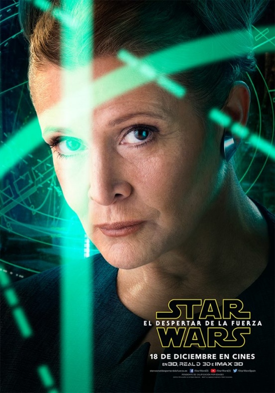 Pósters de personajes de 'Star Wars: El Despertar de la Fuerza'