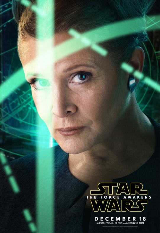 Pósters de personajes de 'Star Wars: El Despertar de la Fuerza'