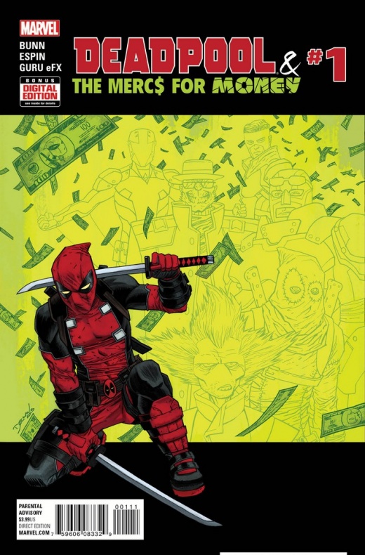 Marvel anuncia la miniserie 'Deadpool and the Mercs for Money' 2 Portada Deadpool and the Mercs for Money