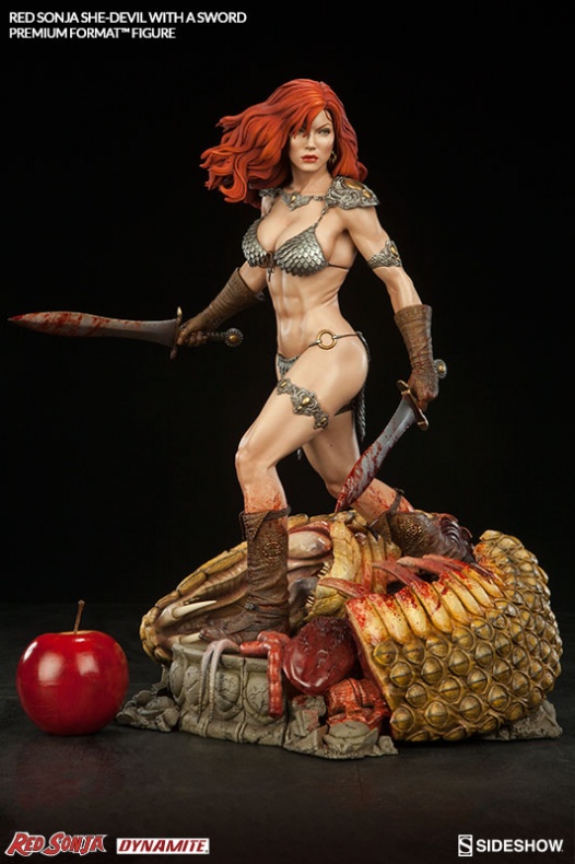 Red Sonja volverá a contar con una Premium Format de Sideshow 4 Conan, Red Sonja, Sideshow