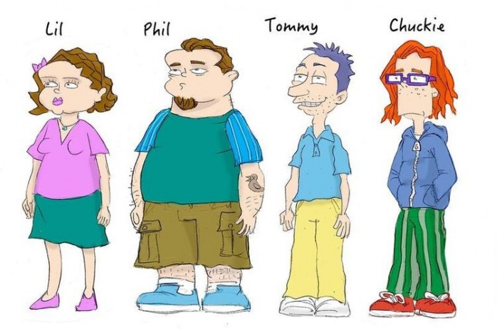 Eric Kolinsky nos muestra cómo serían los 'Rugrats' como adultos 1 Rugrats