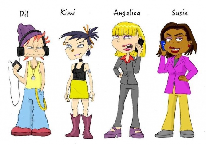Eric Kolinsky nos muestra cómo serían los 'Rugrats' como adultos 2 Rugrats