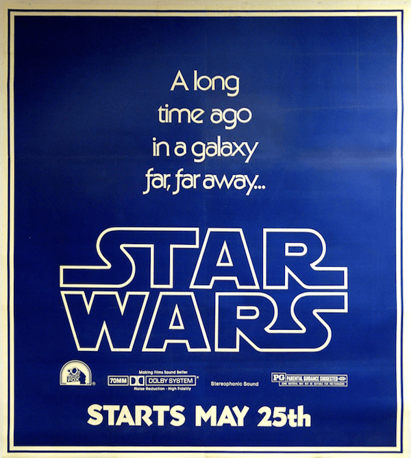 ¿Cómo serían los pósteres de 'Star Wars VII' en 1977? 5 Darren Tibbles, Star Wars IV, Star Wars VII