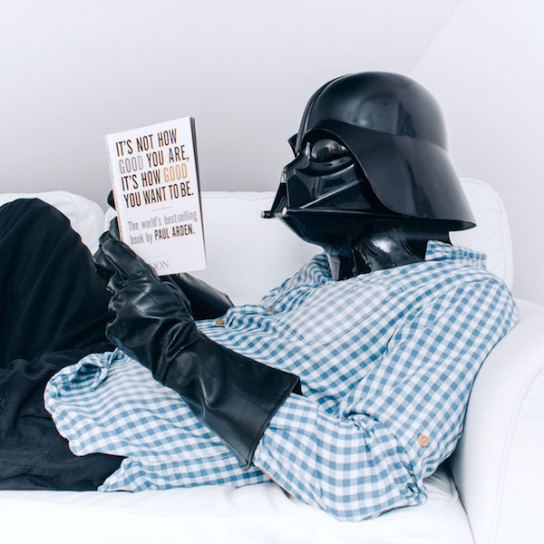La vida cotidiana de Darth Vader en imágenes 6 Darth Vader, Star Wars