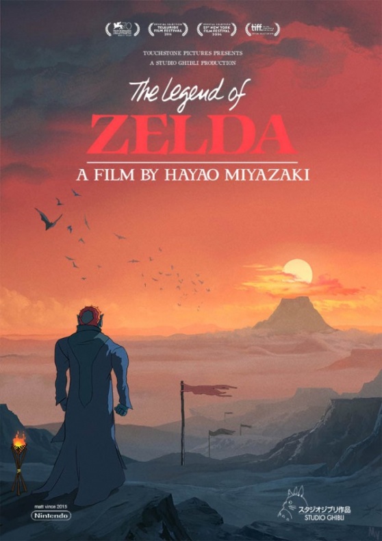 'Legend of Zelda' se mezcla con el Studio Ghibli en estos pósteres 4 Poster Legend of Zelda Studio Ghibli 3