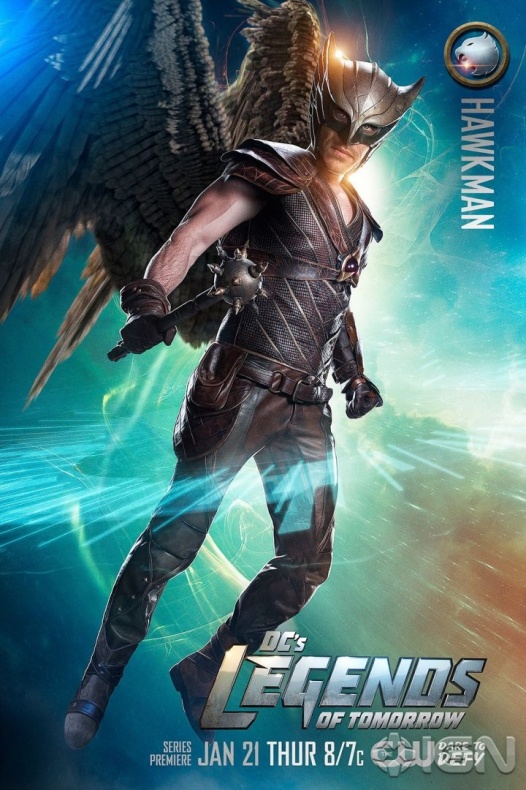 Nuevos carteles individuales de 'Legends of Tomorrow' 5 Legends Of Tomorrow, The CW