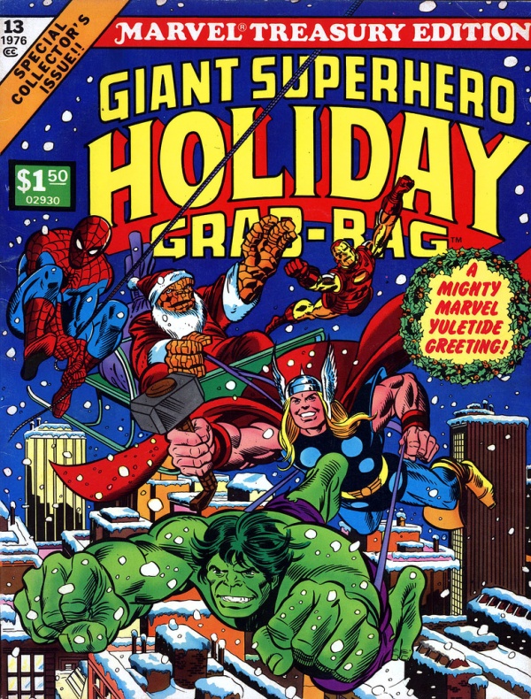 Las portadas de cómics más navideñas