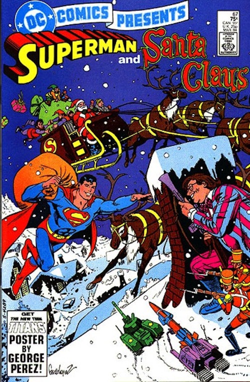 Las portadas de cómics más navideñas