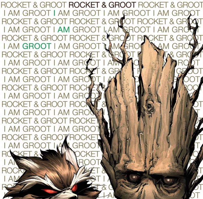 Vistazo al primer número de 'Rocket Raccoon and Groot' 7 Rocket Raccoon and Groot Portada hip hop