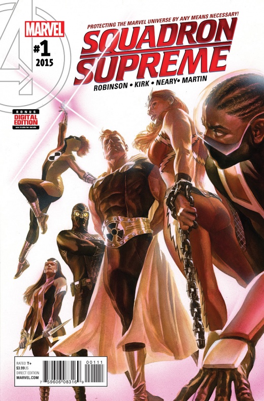 Vistazo al primer número de 'Squadron Supreme' 2 Squadron Supreme Portada de Alex Ross