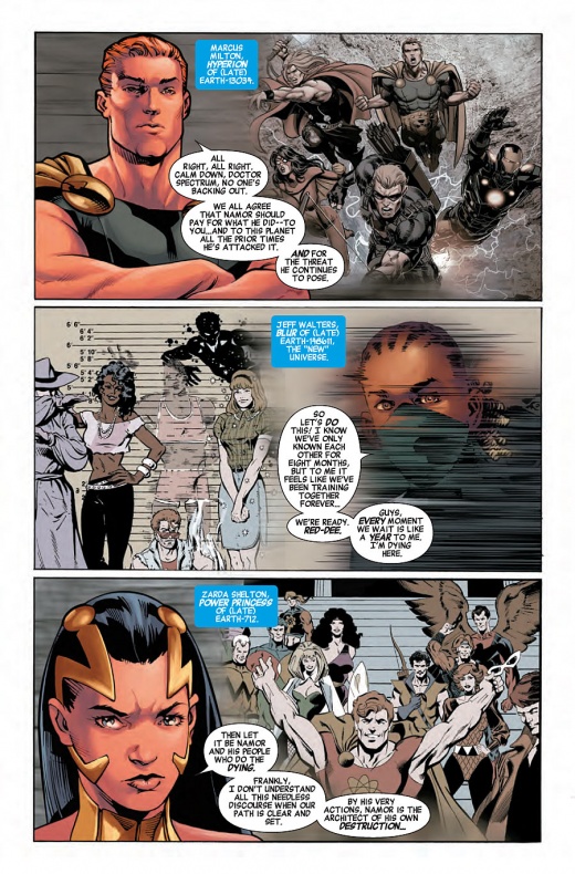 Vistazo al primer número de 'Squadron Supreme' 5 Squadron Supreme Página interior 3