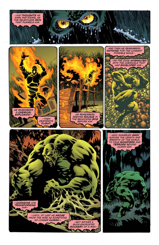 Vistazo al primer número de la nueva serie 'Swamp Thing' 5 Swamp Thing 2