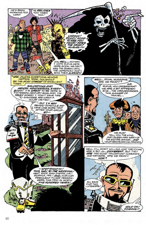 Avance del tomo que recopila los cómics de 'Bill & Ted' de Evan Dorkin 9 Bill & Ted, Evan Dorkin, Keanu Reeves