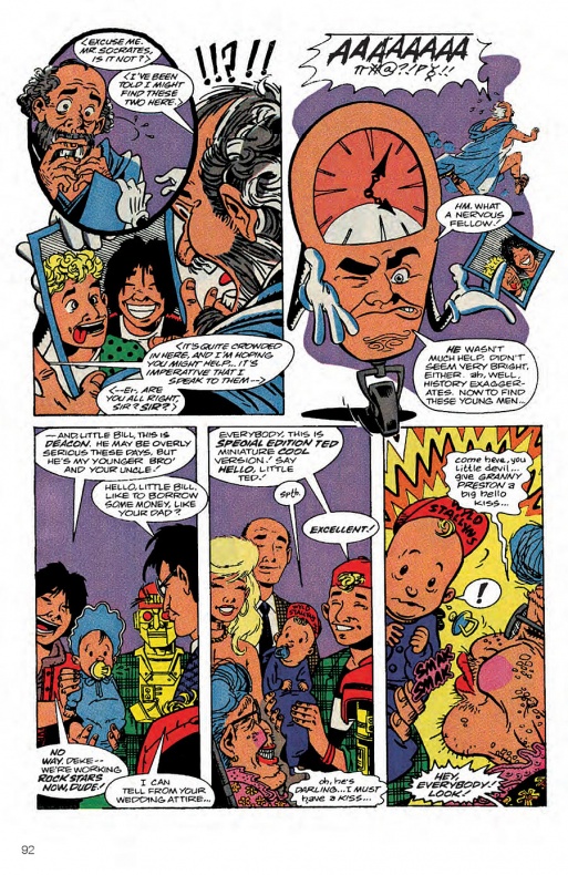 Avance del tomo que recopila los cómics de 'Bill & Ted' de Evan Dorkin 11 Bill & Ted, Evan Dorkin, Keanu Reeves