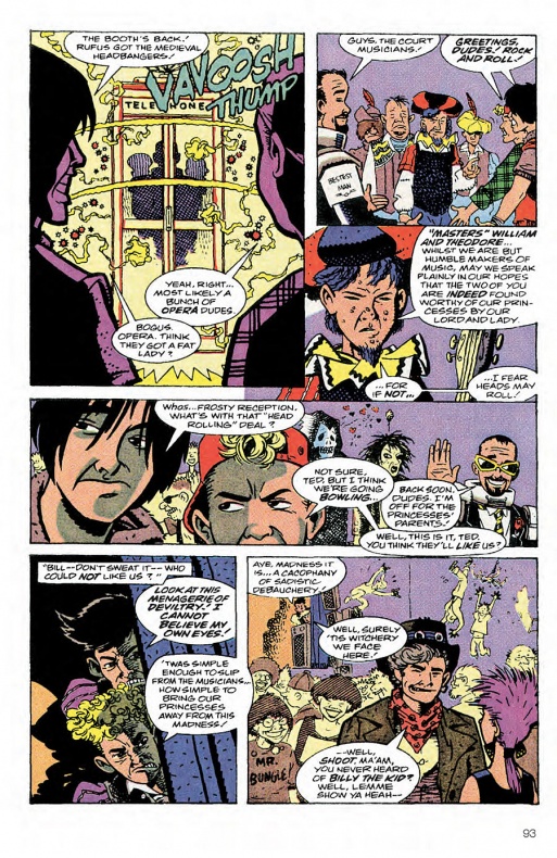 Avance del tomo que recopila los cómics de 'Bill & Ted' de Evan Dorkin 12 Bill & Ted, Evan Dorkin, Keanu Reeves