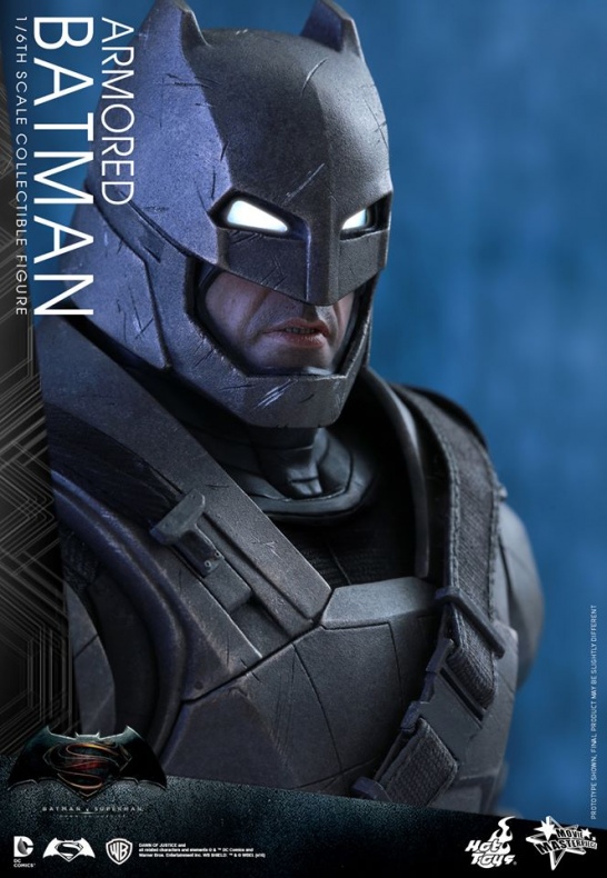 Hot Toys muestra su espectacular figura de Batman con armadura 4 Batman, Batman v Superman, Hot Toys
