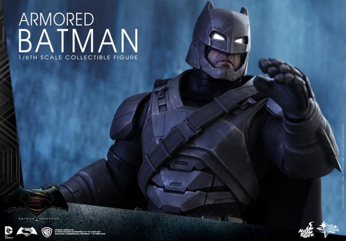 Hot Toys muestra su espectacular figura de Batman con armadura 6 Batman, Batman v Superman, Hot Toys