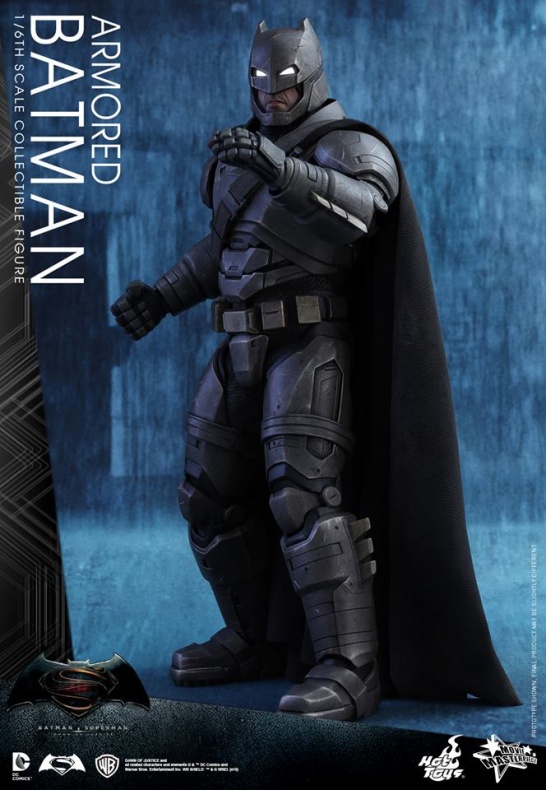Hot Toys muestra su espectacular figura de Batman con armadura 9 Batman, Batman v Superman, Hot Toys