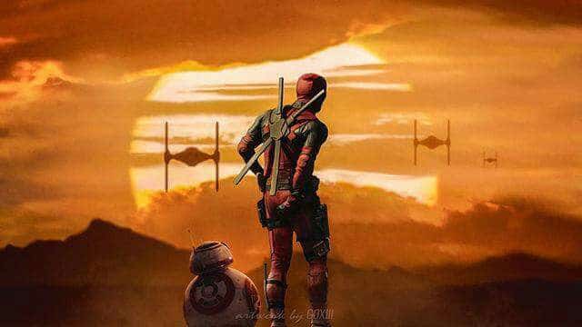 Deadpool enamorado y jugando a colapsar las redes