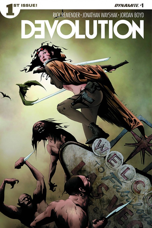 Primer vistazo a 'Devolution', la nueva serie de Rick Remender 2 Devolution, Dynamite entertainment, Jonathan Wayshak, Rick Remender