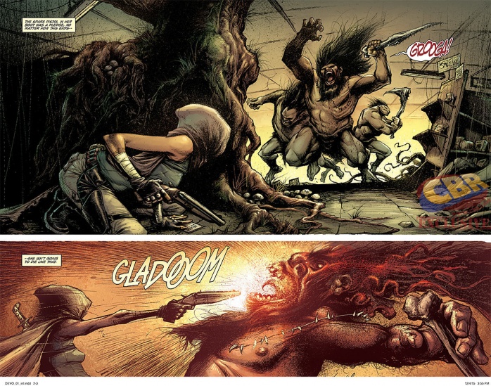 Primer vistazo a 'Devolution', la nueva serie de Rick Remender 4 Devolution, Dynamite entertainment, Jonathan Wayshak, Rick Remender