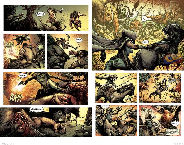 Primer vistazo a 'Devolution', la nueva serie de Rick Remender 5 Devolution, Dynamite entertainment, Jonathan Wayshak, Rick Remender