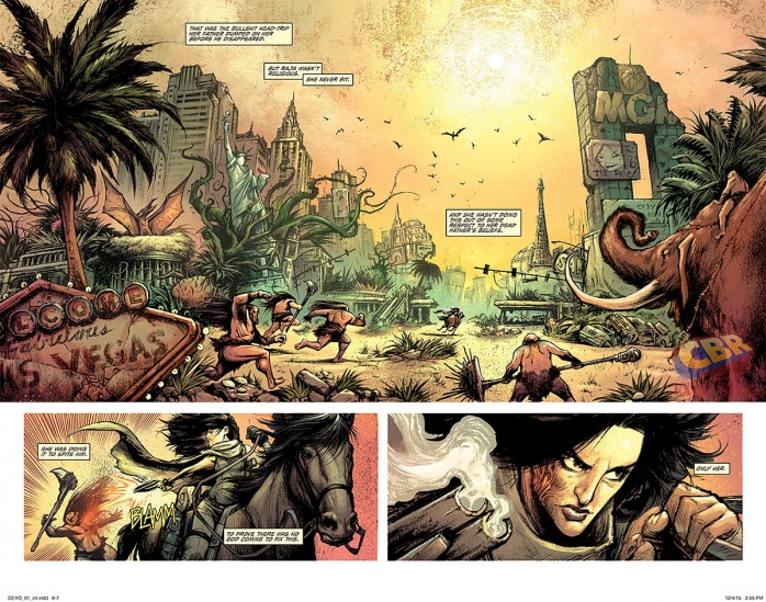 Primer vistazo a 'Devolution', la nueva serie de Rick Remender 6 Devolution, Dynamite entertainment, Jonathan Wayshak, Rick Remender