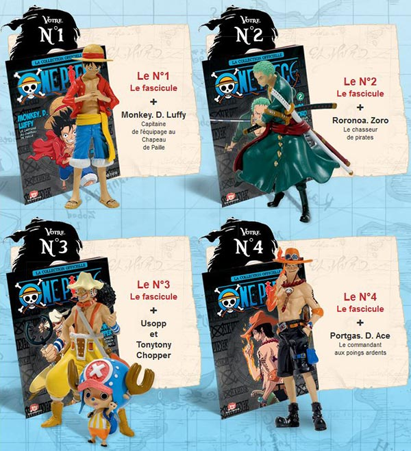 Salvat lanza un coleccionable de figuras de 'One Piece'