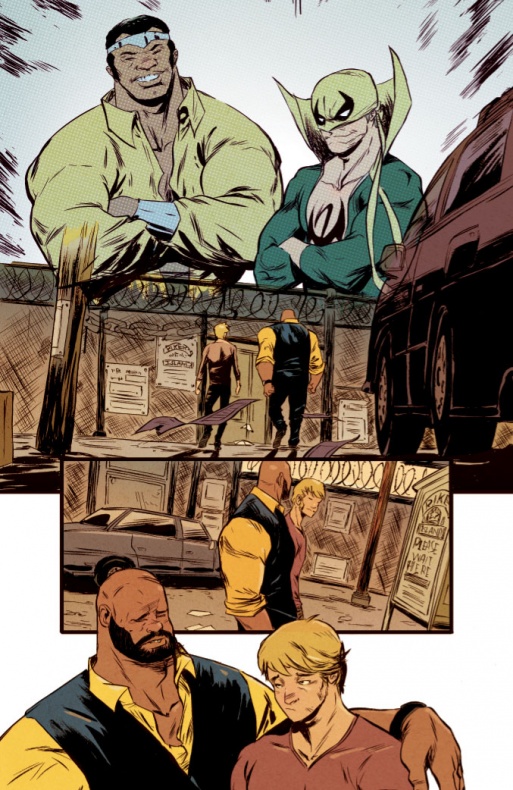 Avance del primer número de 'Power Man and Iron Fist'