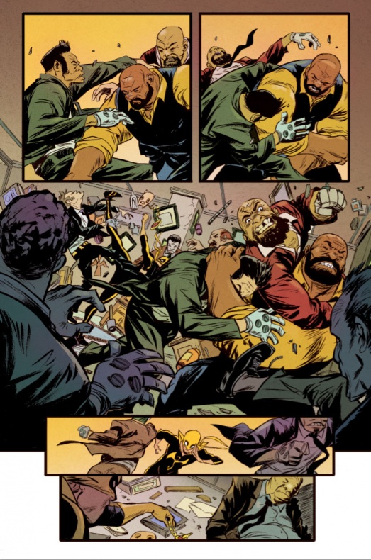 Avance del primer número de 'Power Man and Iron Fist'