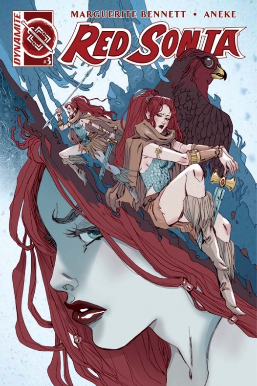 'Red Sonja' vuelve al número #1 de la mano de Dynamite 8 Aneke, Dynamite, Marguerite Bennett, Red Sonja