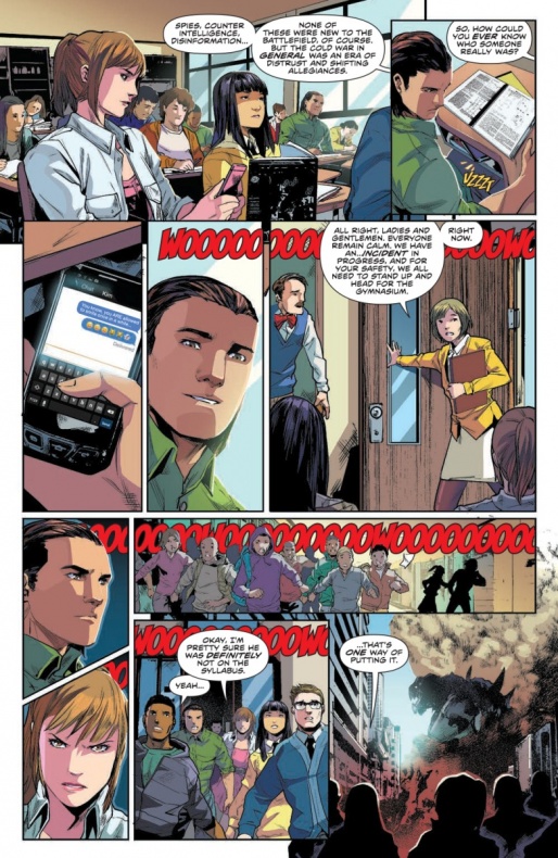 Avance del cómic 'Mighty Morphin Power Rangers #0'