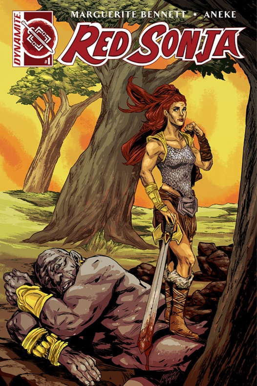 'Red Sonja' vuelve al número #1 de la mano de Dynamite 5 Aneke, Dynamite, Marguerite Bennett, Red Sonja