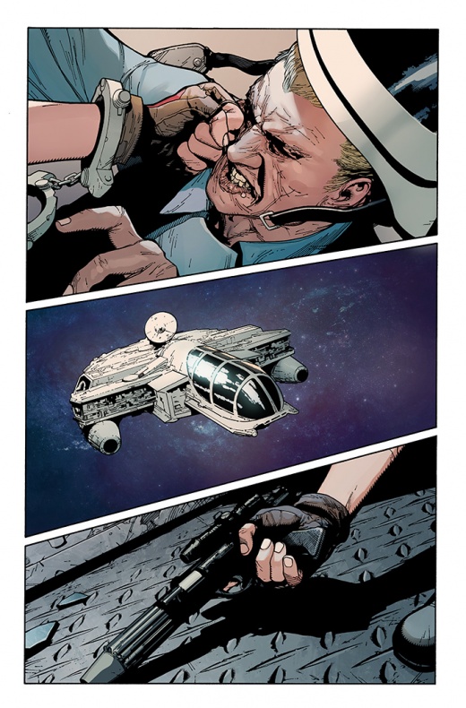 Avance del primer número de 'Star Wars' dibujado por Leinil Yu 5 Jason Aaron, Leinil Yu, Star Wars