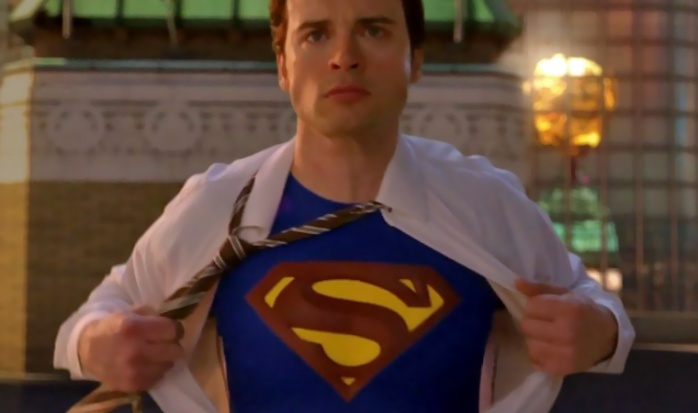 tom welling superman smallville christopher reeve