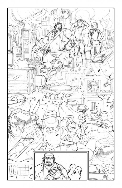 Primer vistazo al segundo número del regreso de Archer & Armstrong 4 Archer & Armstrong