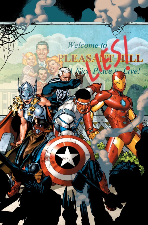 Avengers Standoff Portada de Jesús Saiz