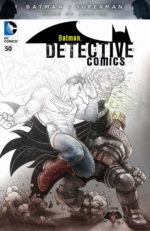 DC celebra el estreno de 'Batman v Superman' con portadas alternativas 2 DC portada Batman v Superman 1