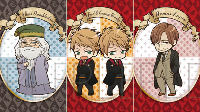 Revelan las versiones anime de los personajes de 'Harry Potter'