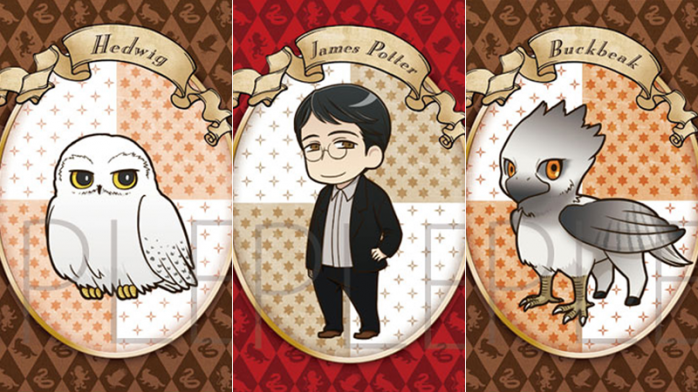 Revelan las versiones anime de los personajes de 'Harry Potter'