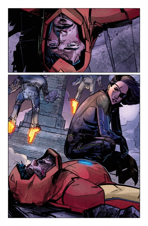 Avance del primer número de 'International Iron Man'