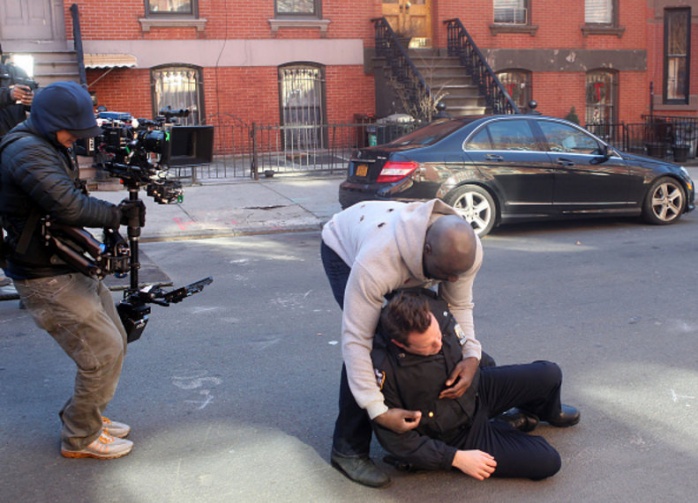 Imágenes del rodaje de la serie 'Luke Cage' 8 Luke Cage, Mike Colter